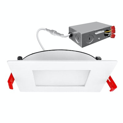 EnVisionLED 6" External J-Box Round Downlight: Slim-Line - Ready Wholesale Electric Supply and Lighting