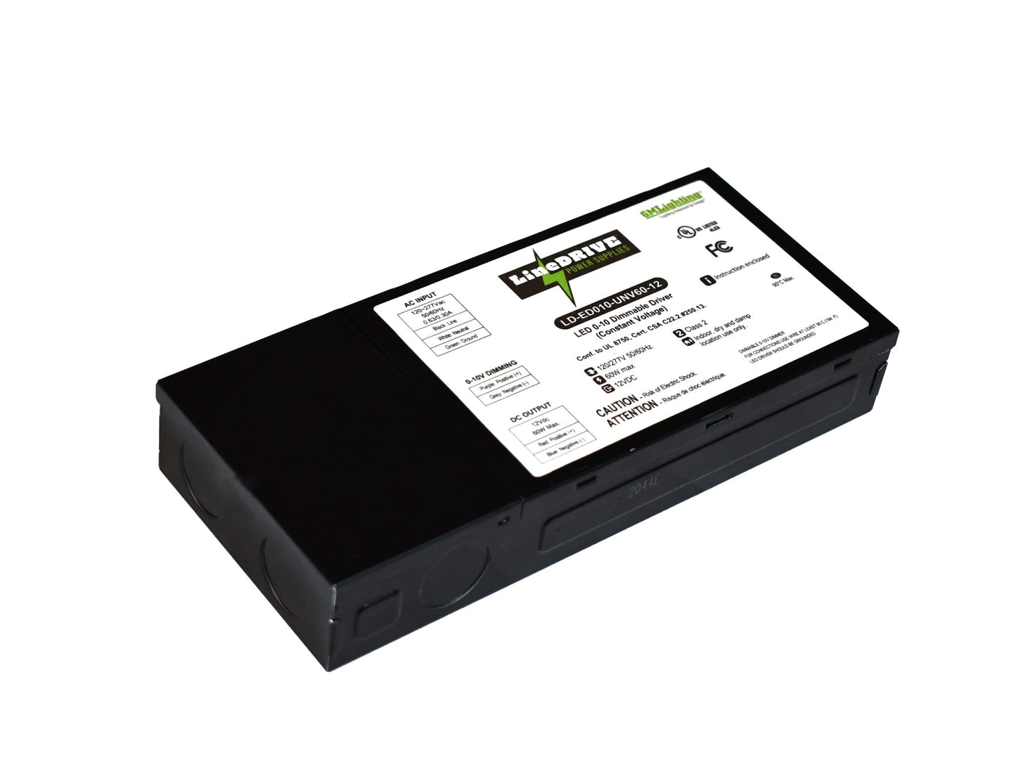 GM Lighting LD-ED010-UNV60-24 LineDRIVE 24VDC Electronic 0-10V Dimmable LED Power Supplies (Copy) - Ready Wholesale Electric Supply and Lighting