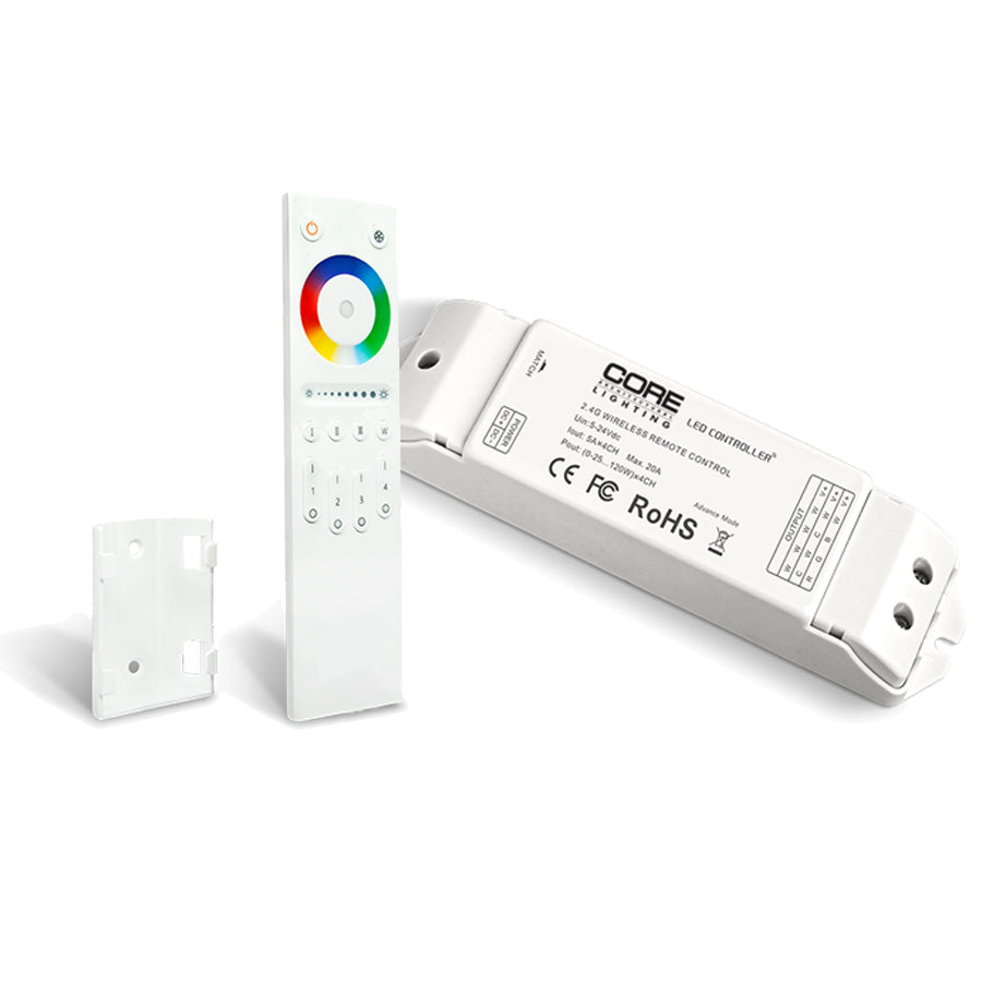 Copy of Core Lighting RGB CT-550 RGB/RGBW Wireless Receiver/Controller System - Ready Wholesale Electric Supply and Lighting