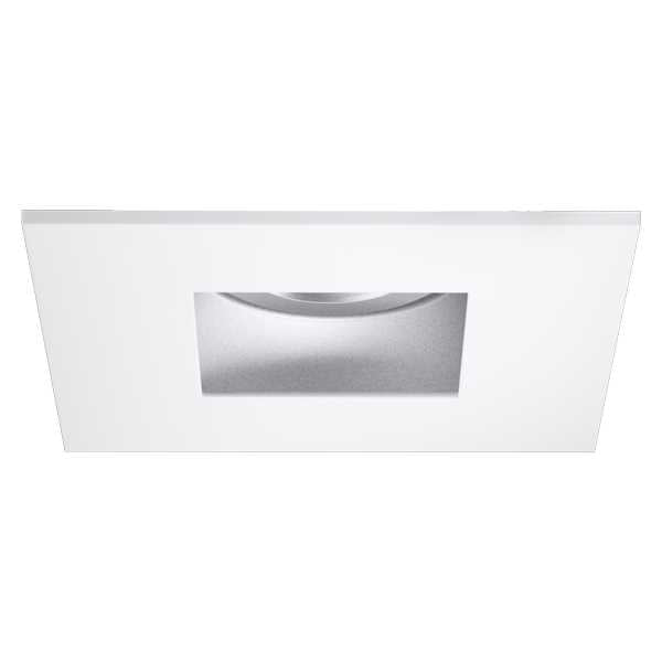 ELCO EKCL4227H Pex 4" Square Adjustable Pinhole - Haze with White Trim - Ready Wholesale Electric Supply and Lighting