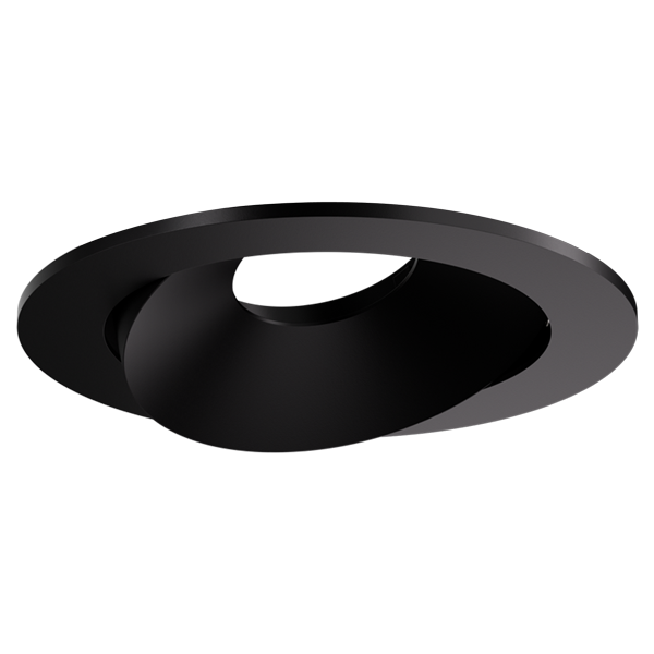 ELCO ELK4179BB Pex™ 4" Round Directional Gimbal - All Black - Ready Wholesale Electric Supply and Lighting