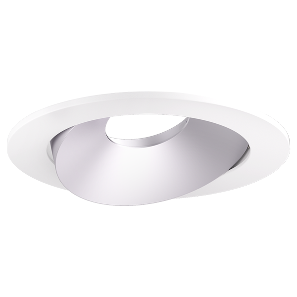 ELCO ELK3679H Pex™ 3" Round Directional Gimbal - Haze with White Trim - Ready Wholesale Electric Supply and Lighting