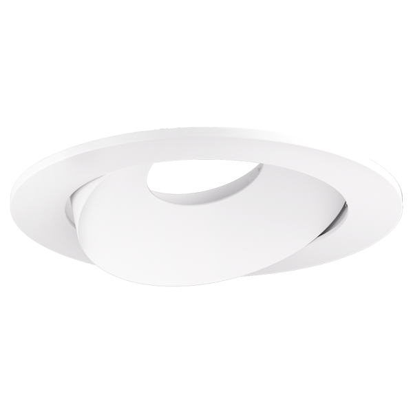 ELCO ELK4179W Pex™ 4" Round Directional Gimbal - All White - Ready Wholesale Electric Supply and Lighting