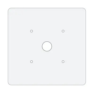 EnVisionLED Large Square Canopy: 24x24 goof ring - Ready Wholesale Electric Supply and Lighting