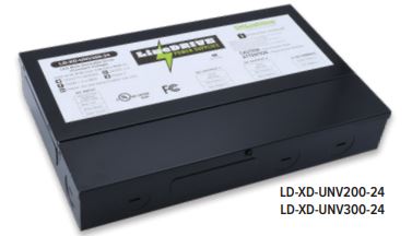 GM Lighting LD-XD-UNV200-24 LineDRIVE XD 24VDC 200W Electronic LED MULTI-Dimmable Power Supplies (Copy) - Ready Wholesale Electric Supply and Lighting