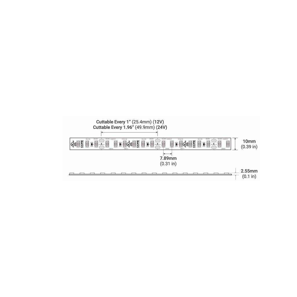 Core Lighting LSM-30 SERIES 250 LUMENS 3.0W FLEXIBLE LED STRIP - Ready Wholesale Electric Supply and Lighting