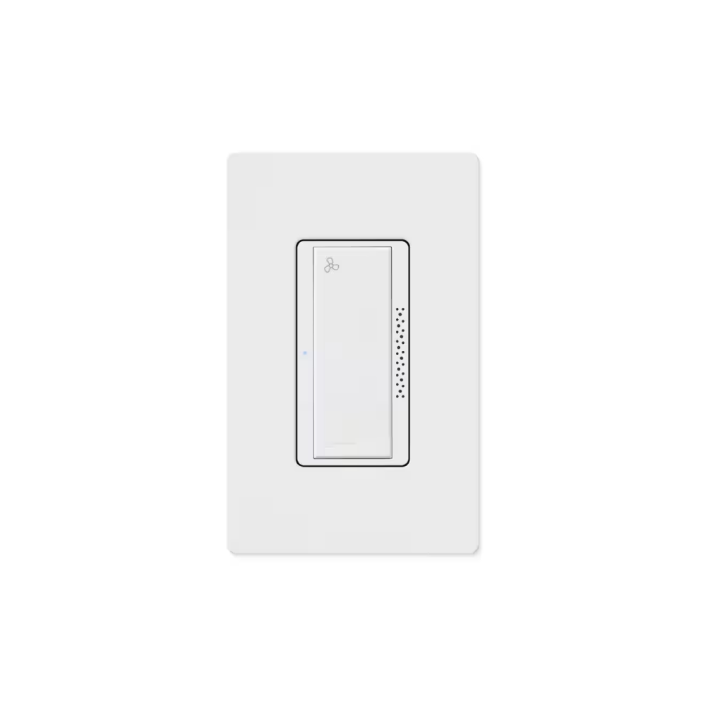 Lutron MS-HS3-WH Humidity Sensor Switch for Bathroom Fans, 3A, Single-Pole, White - Ready Wholesale Electric Supply and Lighting
