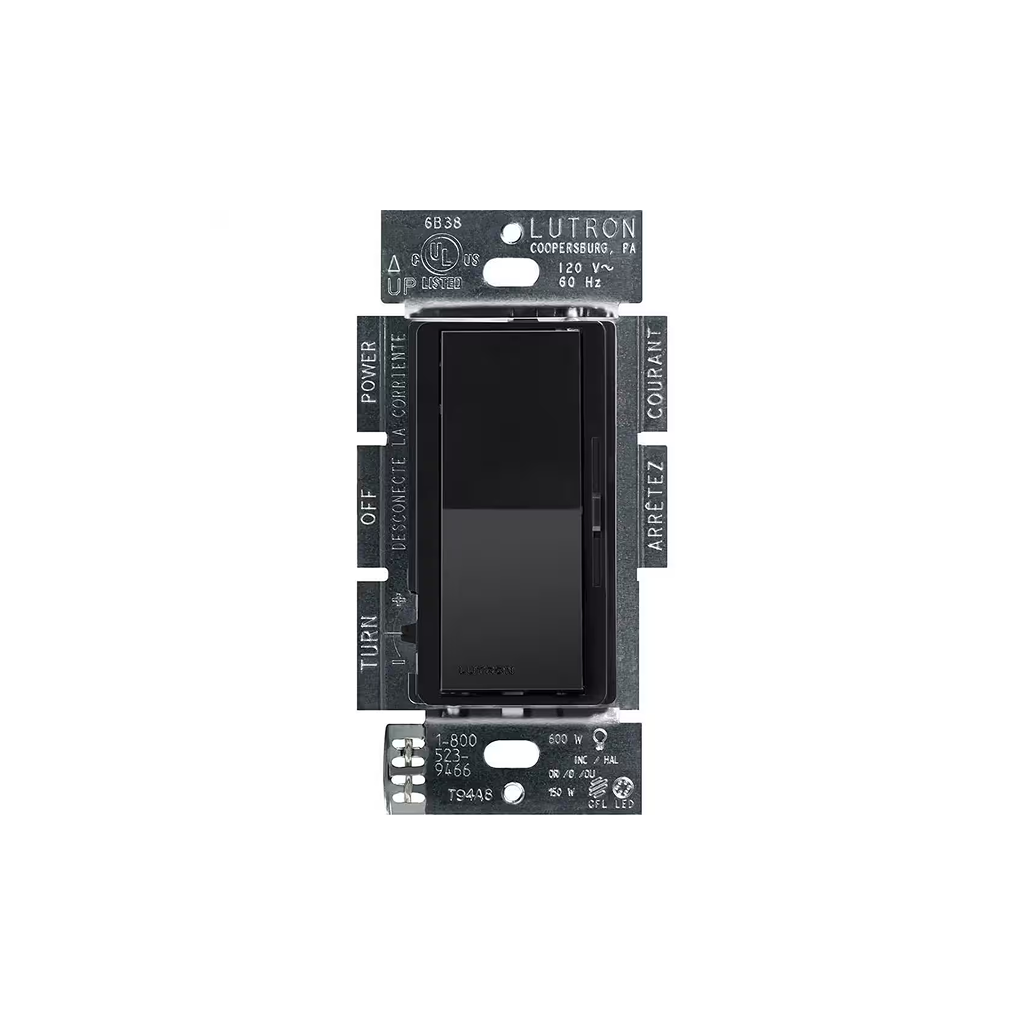 Lutron DVCL-153P Diva (gloss) C•L Single Pole/3-Way Dimmer - Ready Wholesale Electric Supply and Lighting