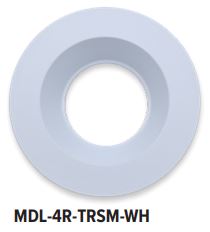 GM Lighting MDL-4R-TRSM-WH MDL-4 Trim Smooth Round White (Trim only) - Ready Wholesale Electric Supply and Lighting