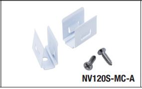 GM Lighting NV120S-MC-A Neon 120V Sideflex Alum Clip/Screws 20/20 Pcs - Ready Wholesale Electric Supply and Lighting