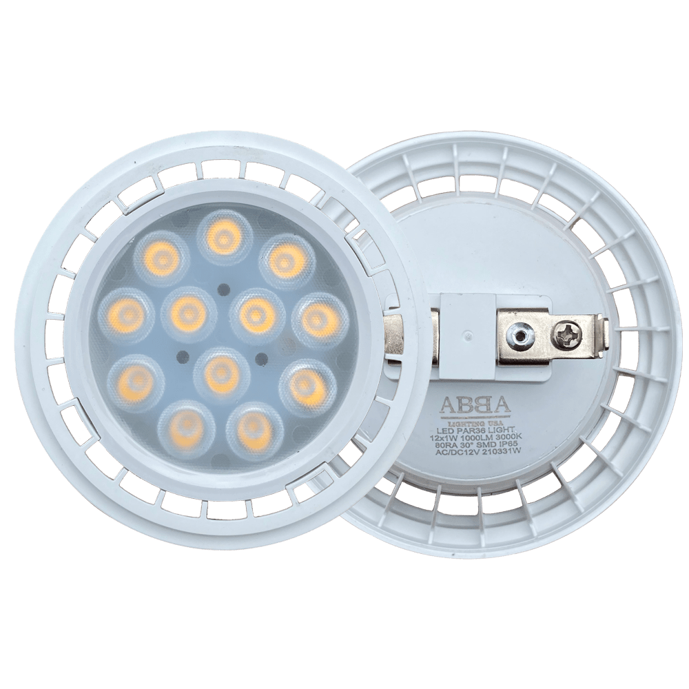 ABBA Lighting PAR36 12W 3000K LED Landscape Light Bulb - Ready Wholesale Electric Supply and Lighting