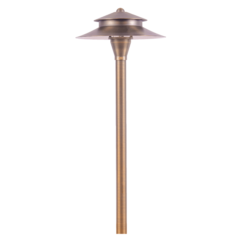 ABBA Lighting PLB04 Brass Path Light - Ready Wholesale Electric Supply and Lighting