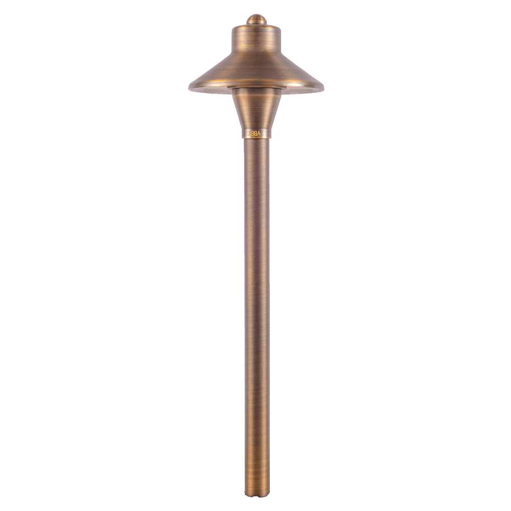 ABBA Lighting PLB06 Brass Path Light - Ready Wholesale Electric Supply and Lighting