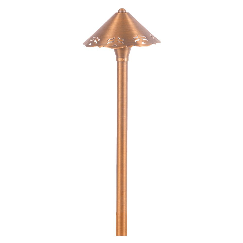 ABBA Lighting PLB12 Brass Path Light - Ready Wholesale Electric Supply and Lighting