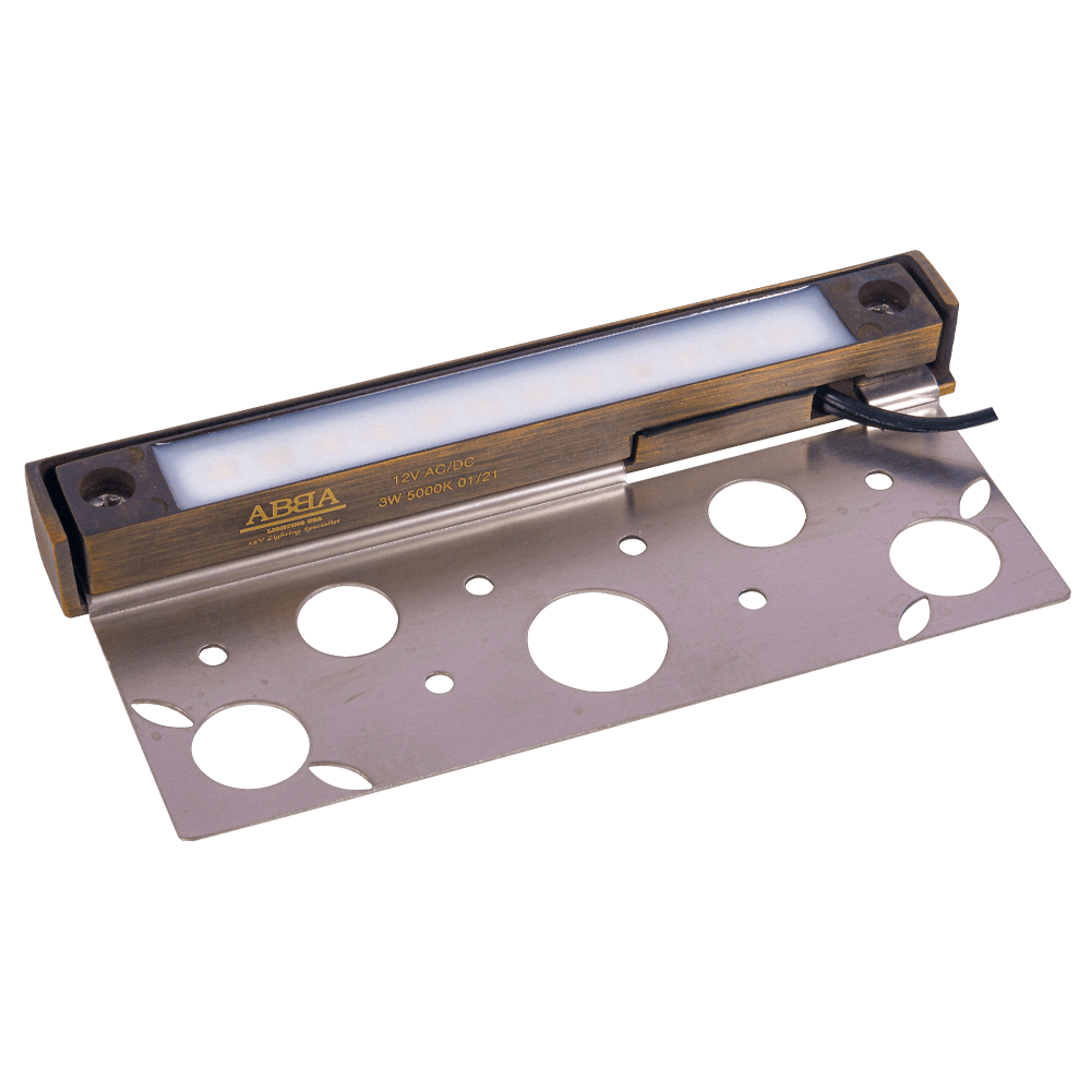 ABBA Lighting STB012 3000K Brass Hardscape/Edge Light - Ready Wholesale Electric Supply and Lighting