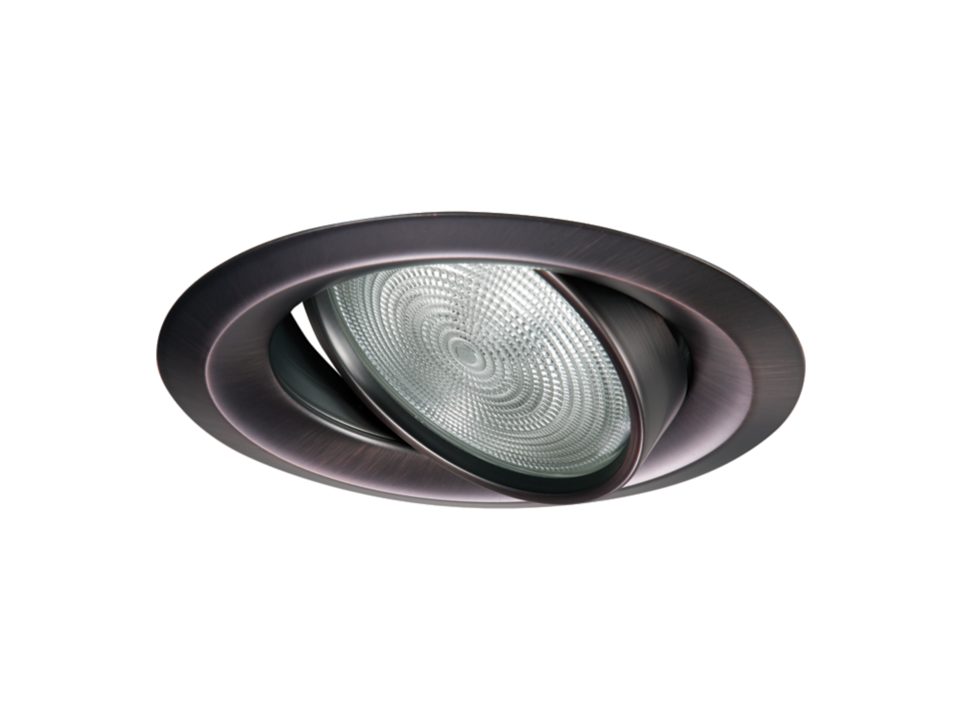 Halo 6170 6" Gimbal Trim, 25° Tilt, Self-flange, PAR38 - Ready Wholesale Electric Supply and Lighting