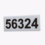 Cyber Tech Lighting LW2ADS-LED 4" 5 Number LED Address Light Fixture 1.5W Low Voltage - Ready Wholesale Electric Supply and Lighting