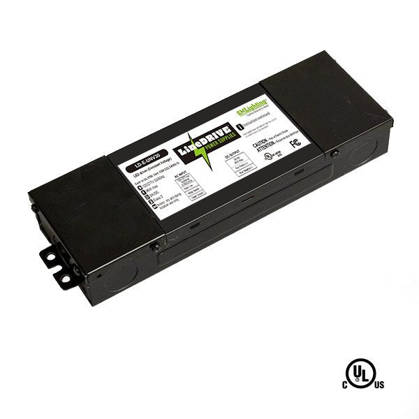 GM Lighting LD-E-UNV8-12 12V 8W Constant Voltage Driver 120V/277VAC In for DMX Wall Controller - Ready Wholesale Electric Supply and Lighting