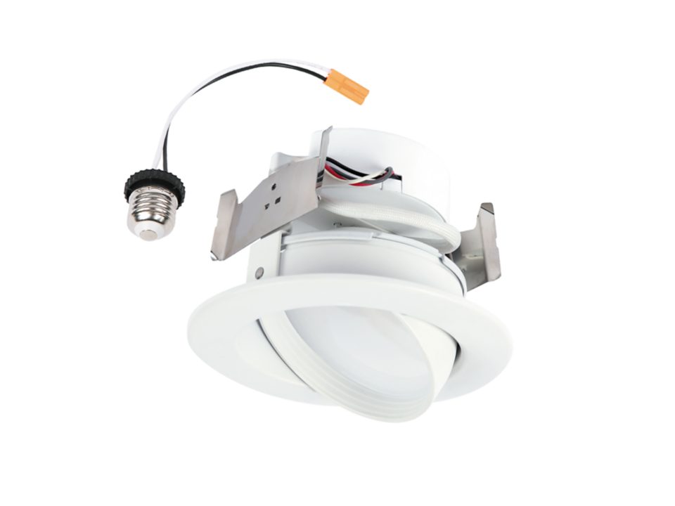 Halo RA4LS9FSD2W1EWH 4" RA Baffle Adjustable Recessed LED Trims - Ready Wholesale Electric Supply and Lighting