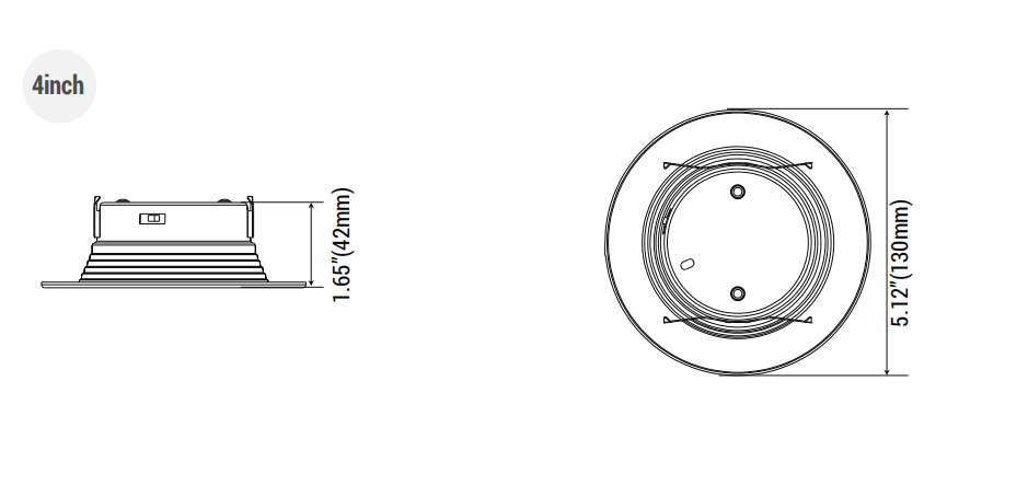 Jet Lighting JRT3-4-5CCT-S-NE26 4" 5CCT LED ECO Smooth Retrofit - Ready Wholesale Electric Supply and Lighting