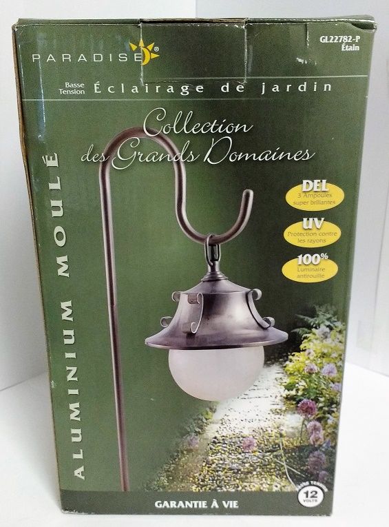 RWES GL22782P (Pewter) Low Voltage Garden Lighting - MOON - Ready Wholesale Electric Supply and Lighting