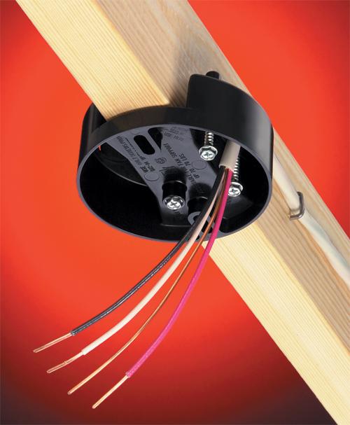 Arlington FB415 Press-On Fan & Fixture Mounting Box (Box of 25) - Ready Wholesale Electric Supply and Lighting