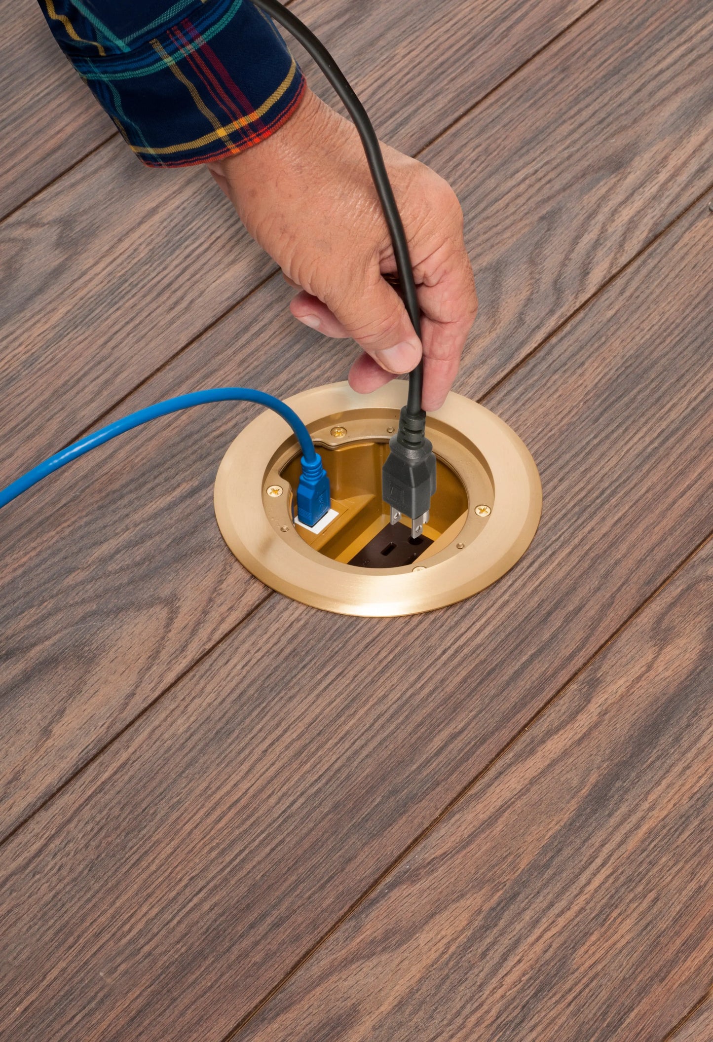 Arlington FLBC4560DMB IN BOX Cover Kit for Concrete Floor Box - Ready Wholesale Electric Supply and Lighting