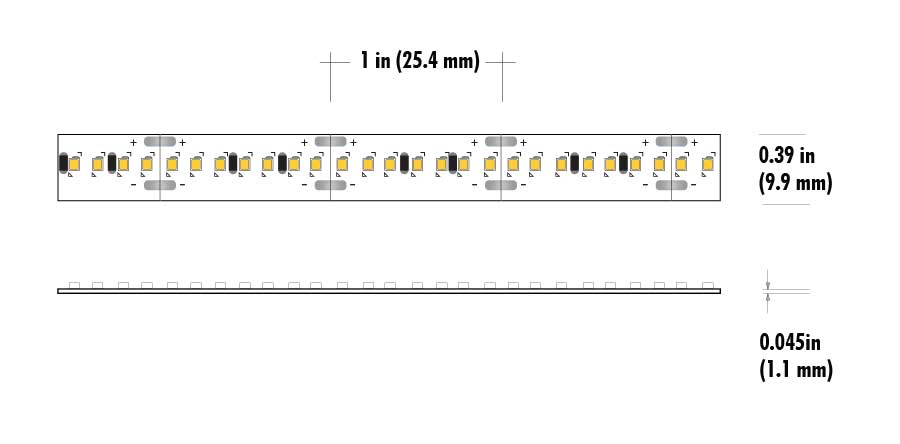 Core Lighting LSM-55 SERIES 500 LUMENS 5.5W FLEXIBLE LED STRIP - Ready Wholesale Electric Supply and Lighting