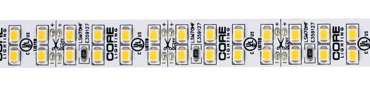 Core Lighting LSM-70HF SERIES 130 LUMENS 6.6W FLEXIBLE LED STRIP - Ready Wholesale Electric Supply and Lighting