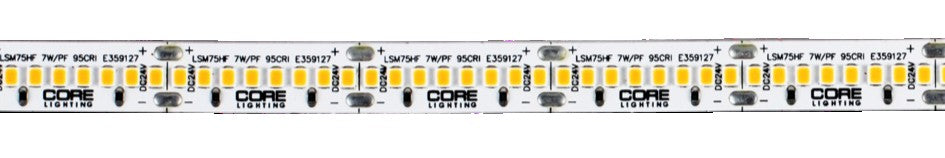 Core Lighting LSM-75HF SERIES 784 LUMENS 7.0W FLEXIBLE LED STRIP - Ready Wholesale Electric Supply and Lighting