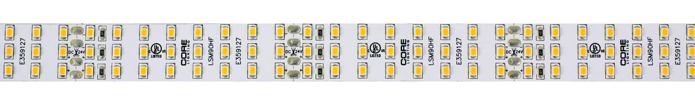 Core Lighting LSM-90HF SERIES 930 LUMENS 7.9W FLEXIBLE LED STRIP - Ready Wholesale Electric Supply and Lighting