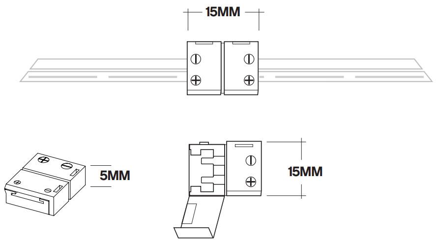 Core Lighting LSM-MC-S10 - Mini Coupling Connector - Ready Wholesale Electric Supply and Lighting