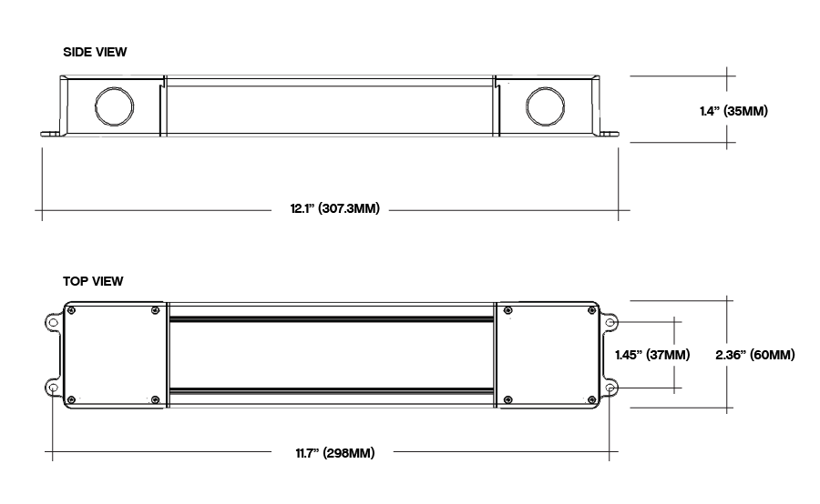 Core Lighting PSDE-96W-24V-010-JB 96W CONSTANT VOLTAGE DIMMABLE DRIVER - Ready Wholesale Electric Supply and Lighting