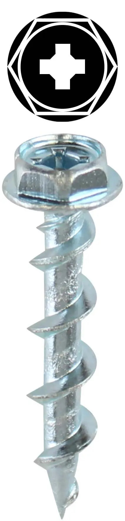 Dottie WTKHX 3/16" x 1-1/4" Hex Head Phillips/Square Wall Twister Kit - Ready Wholesale Electric Supply and Lighting