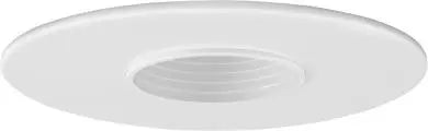 ELCO EL1419W 4" Baffle with 1 7/8" Pinhole Aperture Trim - All White - Ready Wholesale Electric Supply and Lighting
