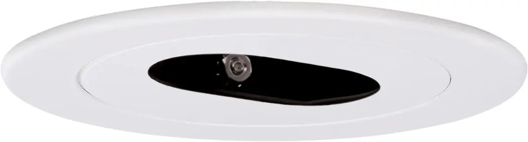 ELCO EL1420W 4" Adjustable Slot Spinnable Aperture Trim - All White - Ready Wholesale Electric Supply and Lighting