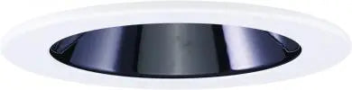 ELCO EL1421B 4" Adjustable Reflector Trim - Black with White Trim - Ready Wholesale Electric Supply and Lighting