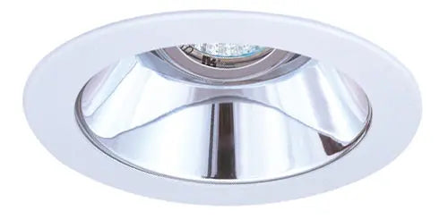 ELCO EL1421C 4" Adjustable Reflector Trim - Chrome with White Trim - Ready Wholesale Electric Supply and Lighting