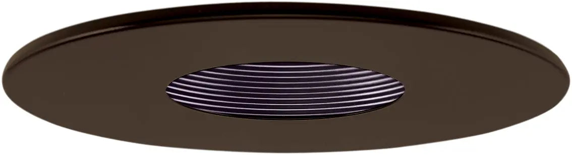 ELCO EL1423BZ 4" Adjustable Pinhole with Baffle Trim - All Bronze - Ready Wholesale Electric Supply and Lighting