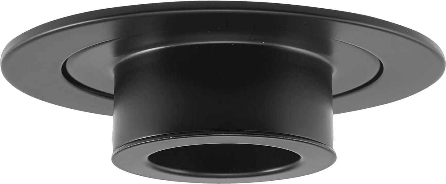 ELCO EL1425B 4" Adjustable Spot Trim - All Black - Ready Wholesale Electric Supply and Lighting