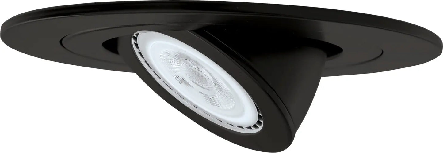 ELCO EL1488B 4" Die-Cast Adjustable Spot Trim - Black - Ready Wholesale Electric Supply and Lighting