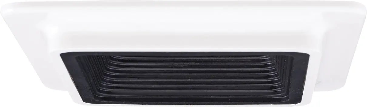 ELCO EL1491B 4" Square Baffle Trim - Black with White Trim - Ready Wholesale Electric Supply and Lighting