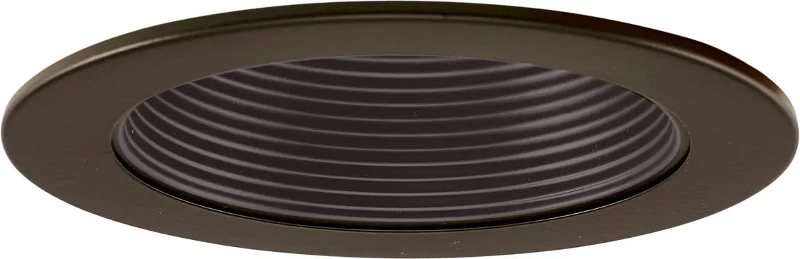 ELCO EL1493BZ 4" Adjustable Step Baffle Trim - All Bronze - Ready Wholesale Electric Supply and Lighting