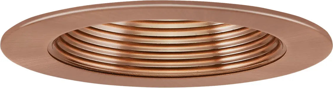 ELCO EL1493CP 4" Adjustable Step Baffle Trim - All Copper - Ready Wholesale Electric Supply and Lighting