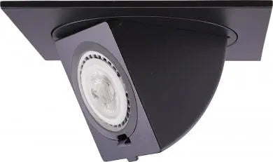 ELCO EL2427B 4" Square with Square Pull Down Trim - All Black - Ready Wholesale Electric Supply and Lighting