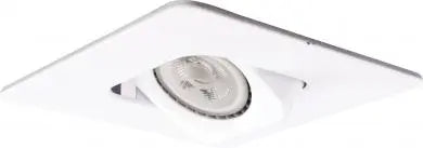 ELCO EL2443W 4" Square Adjustable Gimbal Trim - All White - Ready Wholesale Electric Supply and Lighting
