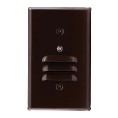 ELCO Lighting Mini Photocell LED Step Light with Angled Louver - Ready Wholesale Electric Supply and Lighting