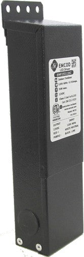 EMCOD - ML50S12DC Transformer - Magnetic LED Driver - 50W - 12VDC - Ready Wholesale Electric Supply and Lighting