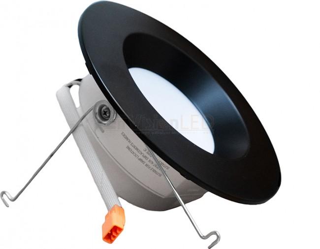 EnVisionLED ADL-5/6-TRIM-BLK-SM - 5/6" ADL Black Snap-On Trim Smooth - Ready Wholesale Electric Supply and Lighting