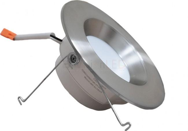 EnVisionLED ADL-5/6-TRIM-BN-SM - 5/6" ADL Brushed Nickel Snap-On Trim Smooth - Ready Wholesale Electric Supply and Lighting
